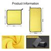 6/1Pcs Microfiber Cleaning Towel Car Cleaning Cloths Professional Detailing Car Drying Microfiber Towel Wash Towels Accessories