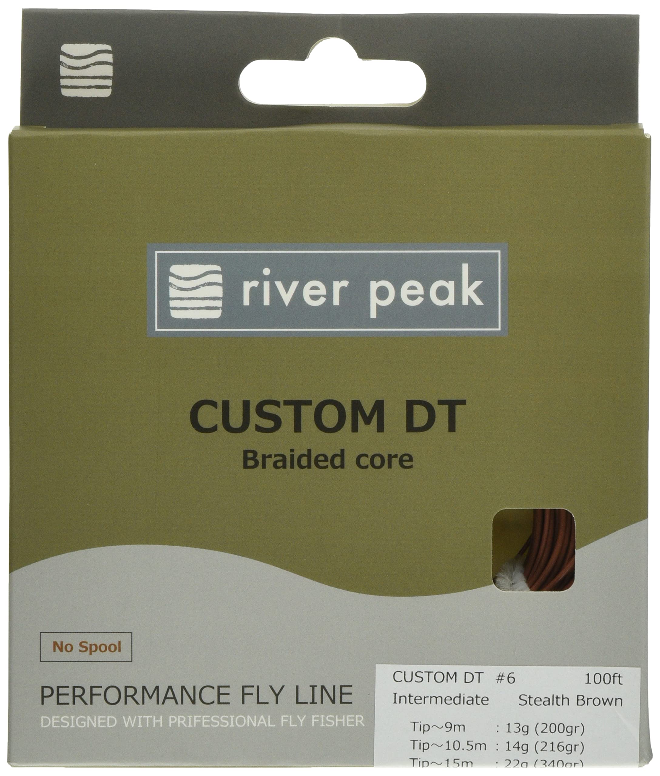 

River Peak Custom DT Intermediate Fly Line, 100FT #4 (RP-CDT-INT-SB-4)