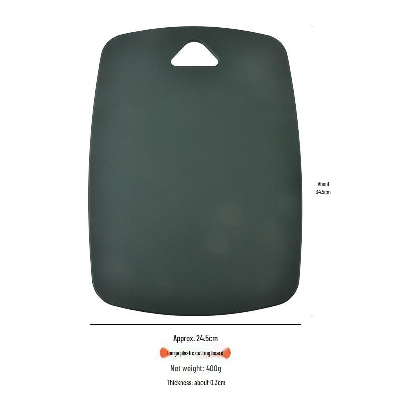 Three-in-One Antibacterial Baby Food and Fruit Cutting Board Set - Mold-Proof, PP Plastic, Three-Piece Household & Dormitory Chopping Boards.