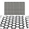 Mode 48x30cm Wabenmuster Autoaufkleber Universal DIY Auto Rücklichtabdeckung Hohlgitter Rücklicht Aufkleber Auto Folien Dekoration
