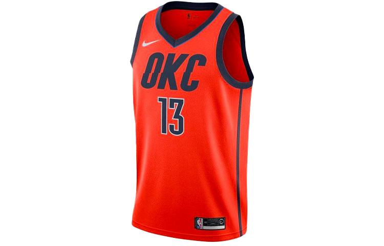 Мужская баскетбольная майка Nike Оранжевая BQ1171-892 S