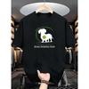 Men's Printed Short-sleeved T-shirt for St. Patrick's Day, New Trendy Men's Wear, Regular Sports T-shirt, Suitable for Gamers and Themed Parties