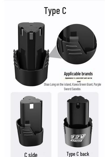 12V Handheld Electric Drill & Screwdriver with 16.8V & 18V Lithium Battery Charger