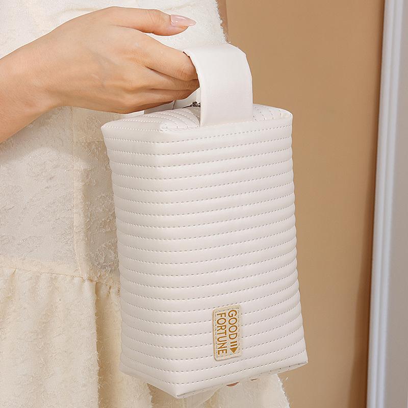 Cream cake portable cosmetic bag large capacity high value travel portable cosmetic storage bag wash cosmetic bag