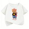 Graphic 2026 Y2k Hip Hop Bear Funny T Shirts Kids Children's T-shirt Short Sleeve Boys Girls Summer Spring Casual Top Tee Shirt
