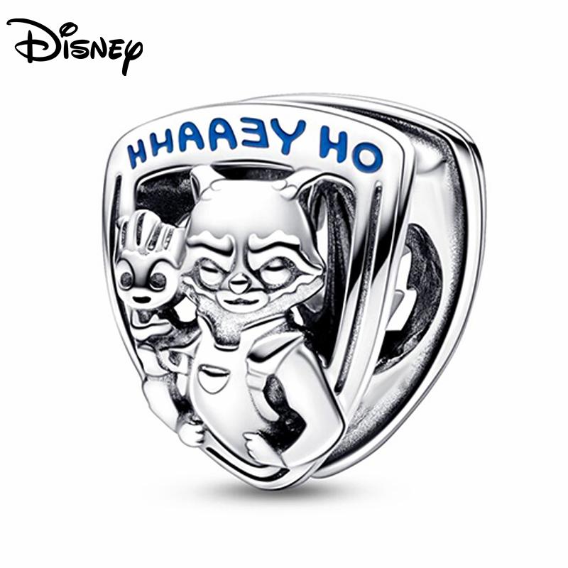 Disney 925 Silver Red Spider Ratatouille Charms Bead Earrings Bracelet Fit Original Bracelets DIY Birthday Jewelry Gift