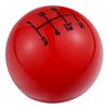 Abfer Round Shift Car Shift Knob Handle Suitable for Most Manual Transmission Cars and Red 6-Speed Knob, Head, Trucks,