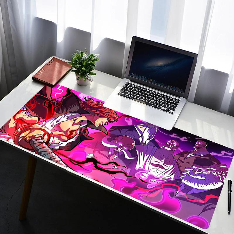 Mouse Pad One Piece Shanks Red Hair Haki Anime Extended Gaming Mouse Pad NonSlip AntiDirt Large Desk Mat