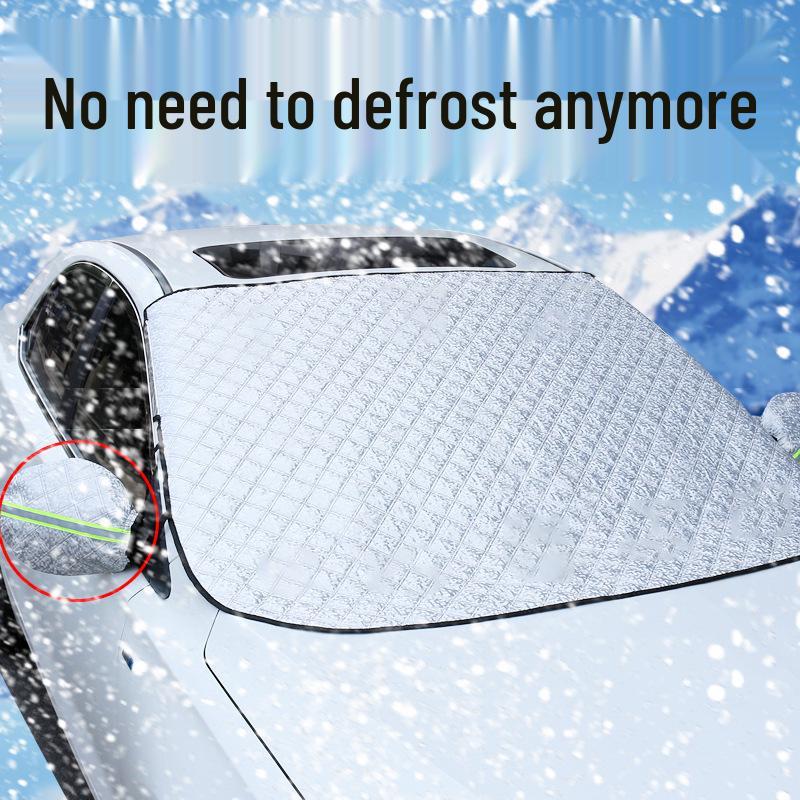 Universal Car Windshield Sun and Snow Cover