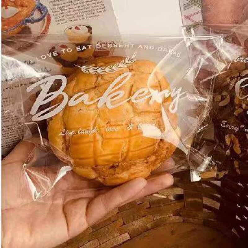 Self-Sealing Transparent Food Packaging Bags