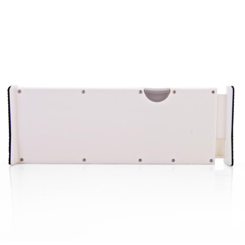 Ausziehbare Schubladenteiler für kreative Aufbewahrung und Organisation