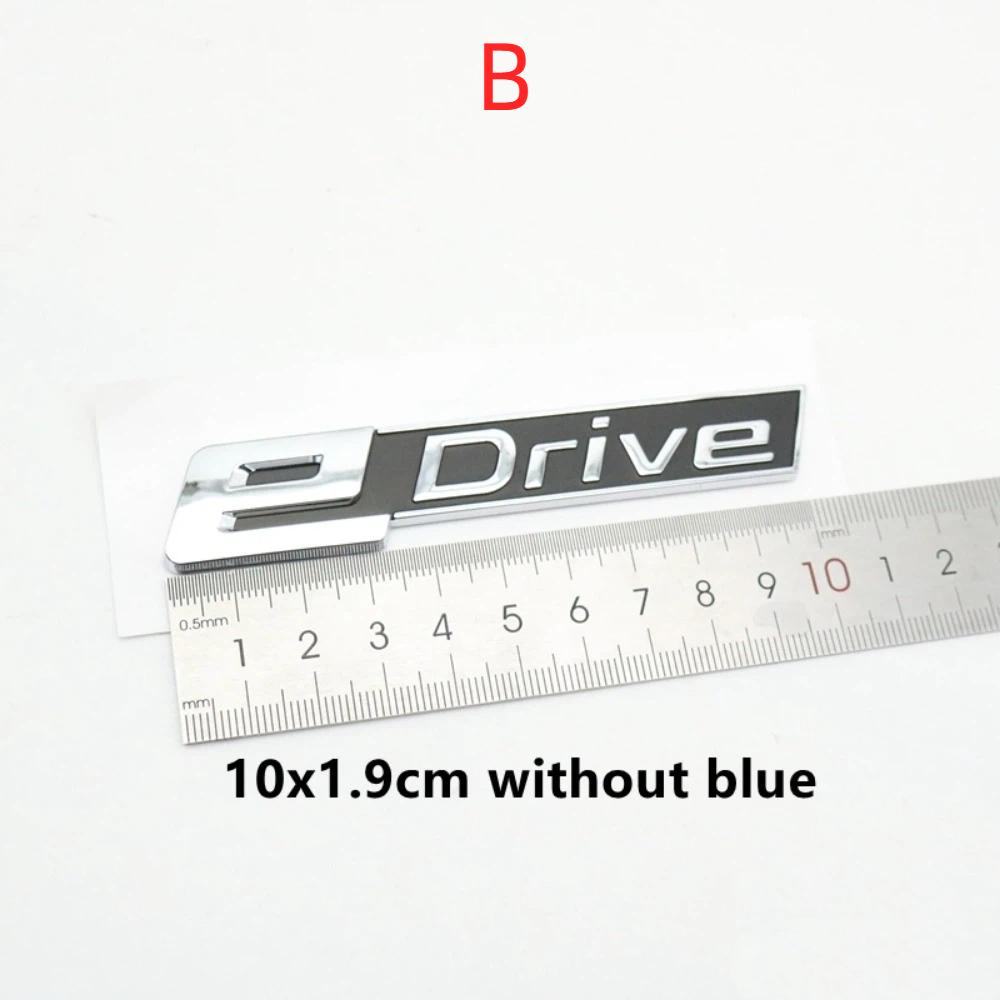 eDrive i Lettering Sticker Fender Rear Badge Logo Emblem For 7 X1 X3 X6 x7 i8 i3 i5 e Drive X5 40e Hybrid