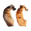 3D Lifelike Animal Throw Pillow Plush Cushion Hound Dog Pillow  Office