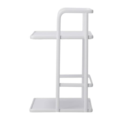 Nitori RAW2 Seasoning Rack, 20cm Wide, 2 Tiers, White, 8910791