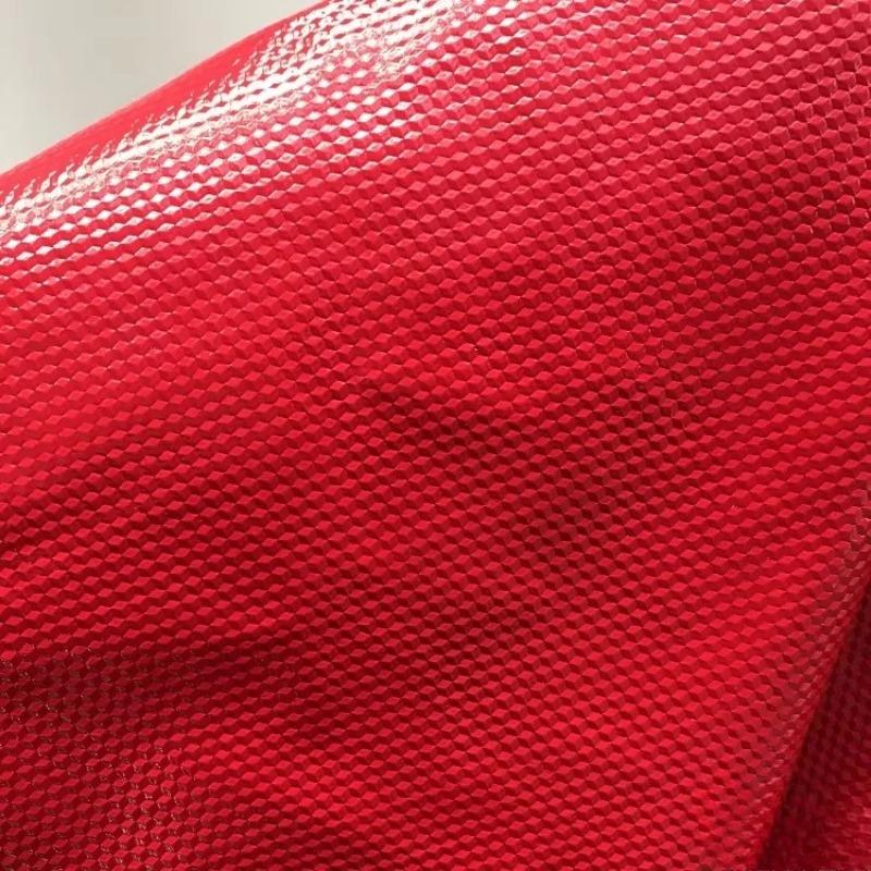 100x137cm Leather Dragon Scale Metal Fabric Artificial PU Eco-friendly Soft Fabric For handmade DIY Background Wall Hard Bag