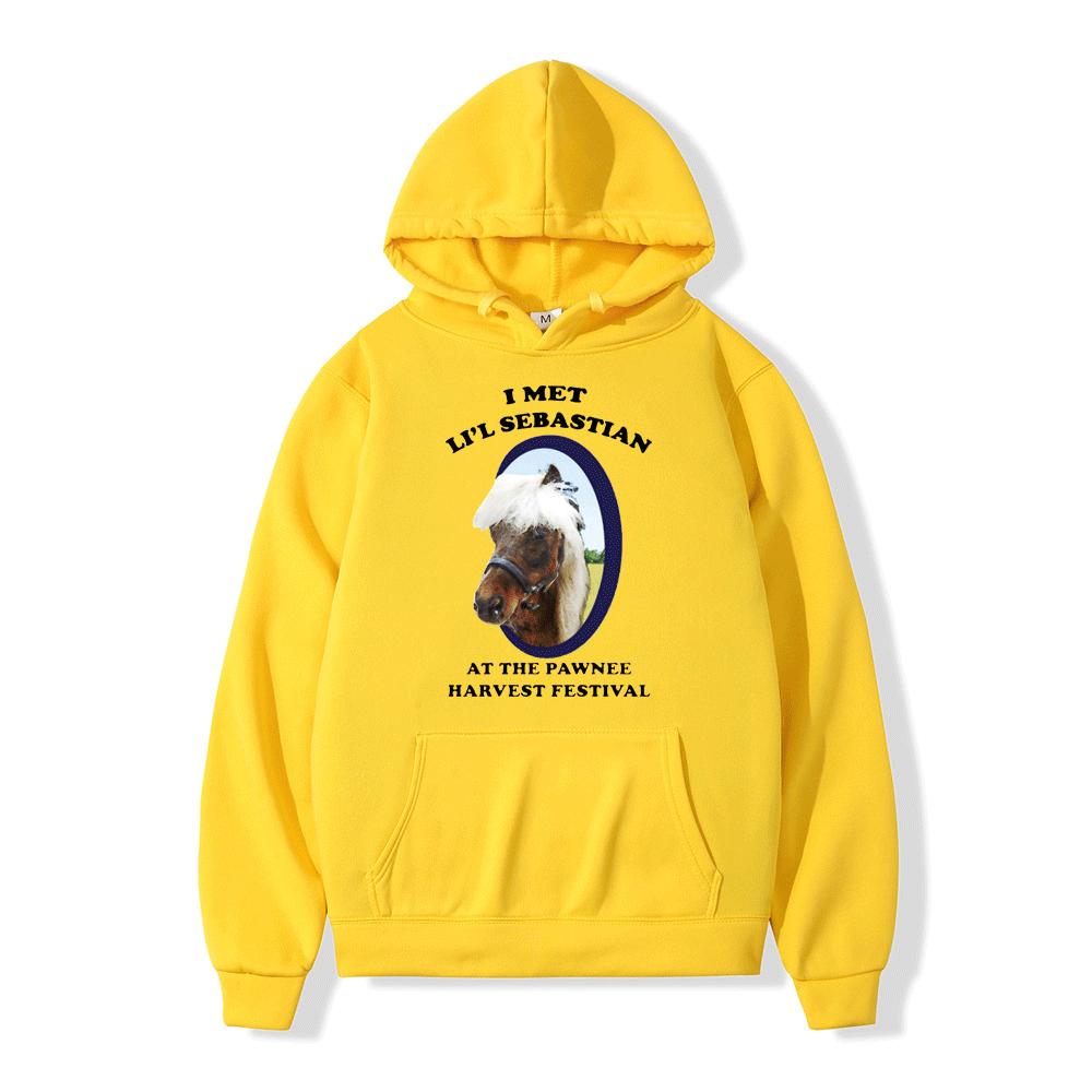 

Толстовка с капюшоном для парков и отдыха «Я встретил Лила Себастьяна» унисекс, женские винтажные толстовки, хлопковые повседневные свободные пуловеры больших размеров, уличная одежда XL