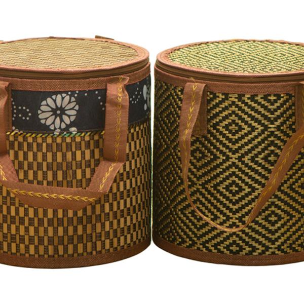 Pu'er Tea Bamboo Weaving Basket Set