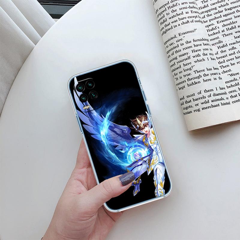 BH38 S-Saint S-Seiya Transparent Phone Case for Motorola Moto G7 G8 G9 G84 G85 G73 G24 G15 Z2 Play Power Plus
