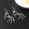 1 Pair Earrings Vintage Dance Ear Hooks Anniversary Holiday Jewelry Female Teens Birthday Personalized Gift Costume Accessories