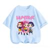2026 Summer Casual Fashion T-shirt Children's Anime Clothing Devil Hunter 3D Cartoon Short Sleeve