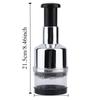 Manual Onion Chopper Stainless Steel Garlic Presser Food Crusher Cutter Meat Mincer Hand Press for Vegetable Kitchen Tool