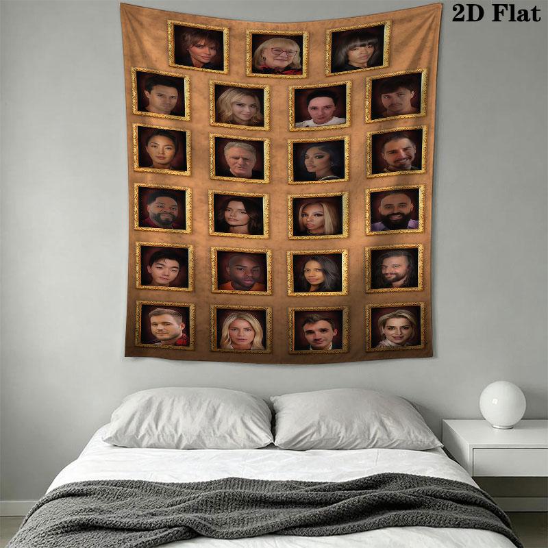 The Traitors Kids Wall Hanging Printed Fabric Blanket Decorative Tapestries for Bedroom Living Room Home Decor