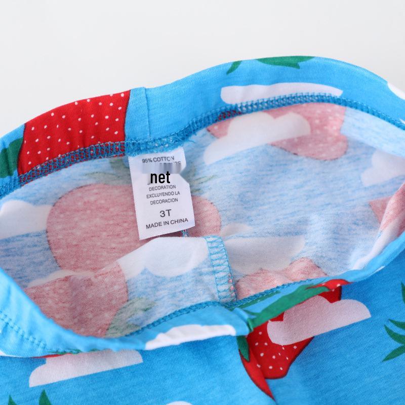 Spring New Style Girls' Patterned Leggings - European & American Fashion