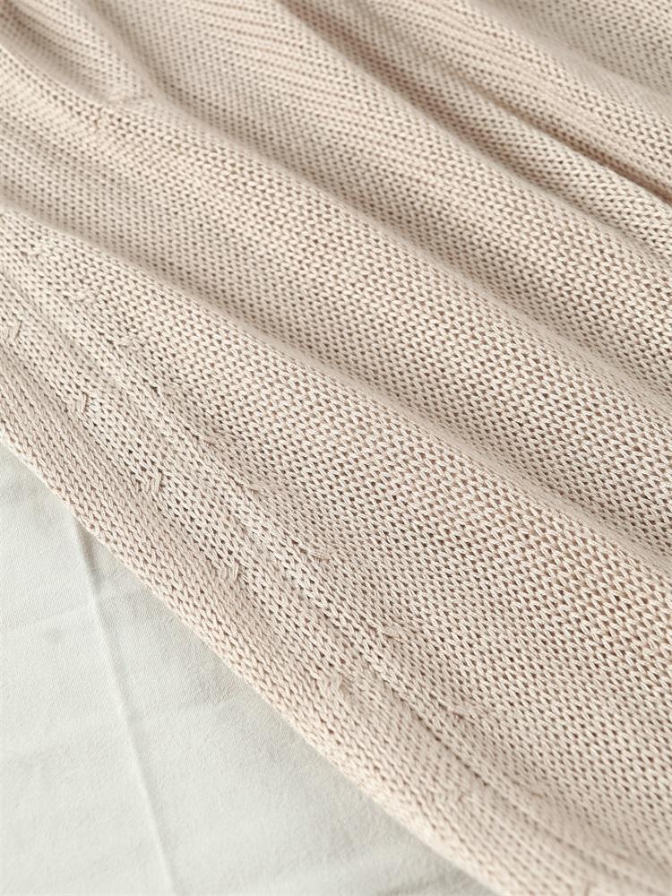 EDOLYNSA 2024 Summer Sexy Backless Knitted Halter Sleeveless Wrap Beach Maxi Dress Swimsuit Bikini Cover-ups Elegant Holiday Bodycon Outfit K8