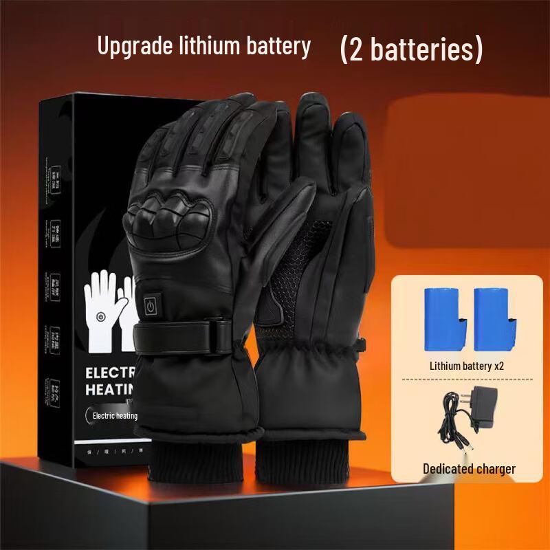 Knight 7.4V Electric Heated Ski Gloves