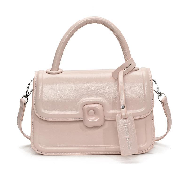 Korean niche handbag women's 2025 new trendy shoulder messenger bag versatile ins fashion popular small square bag