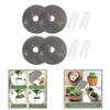 4 Pack of Plant Pot Covers for Soil Protection And Cat
