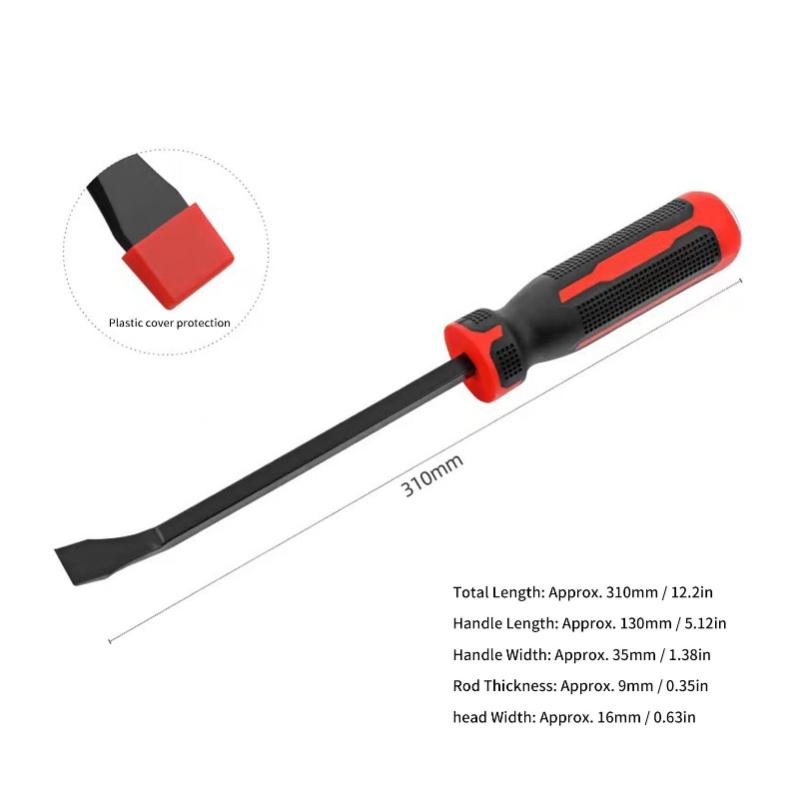 Tyre Pry Bar Crowbar Multifunctional Professional Auto Repair Hand Striking Tool 12in