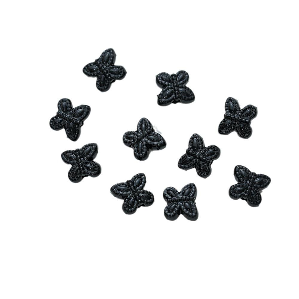 Alloy Paint Macaron Mini Butterfly Beaded Loose Bead Diy Bracelet Earrings Necklace Jewelry Accessories