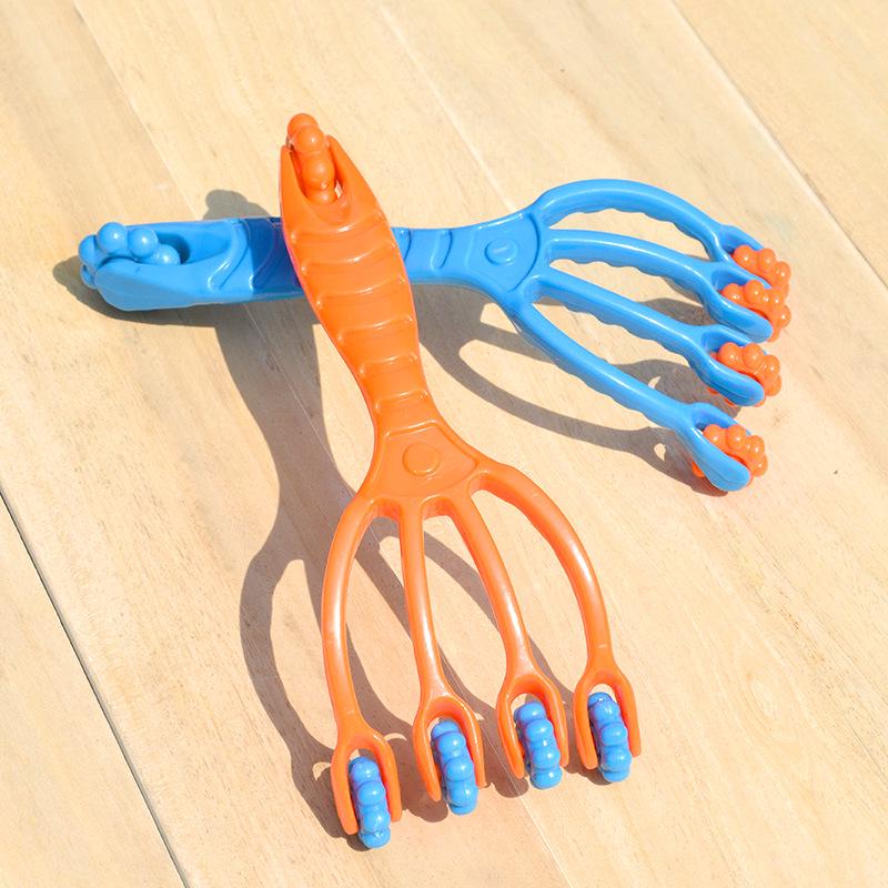 Four-Wheel Facial Massager: Claw & Roller Massage Stick Yadong