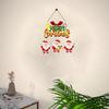 Decorative Christmas Wall Hanging Wooden Art Decoration Item for Home | Office | Living Room | Bedroom