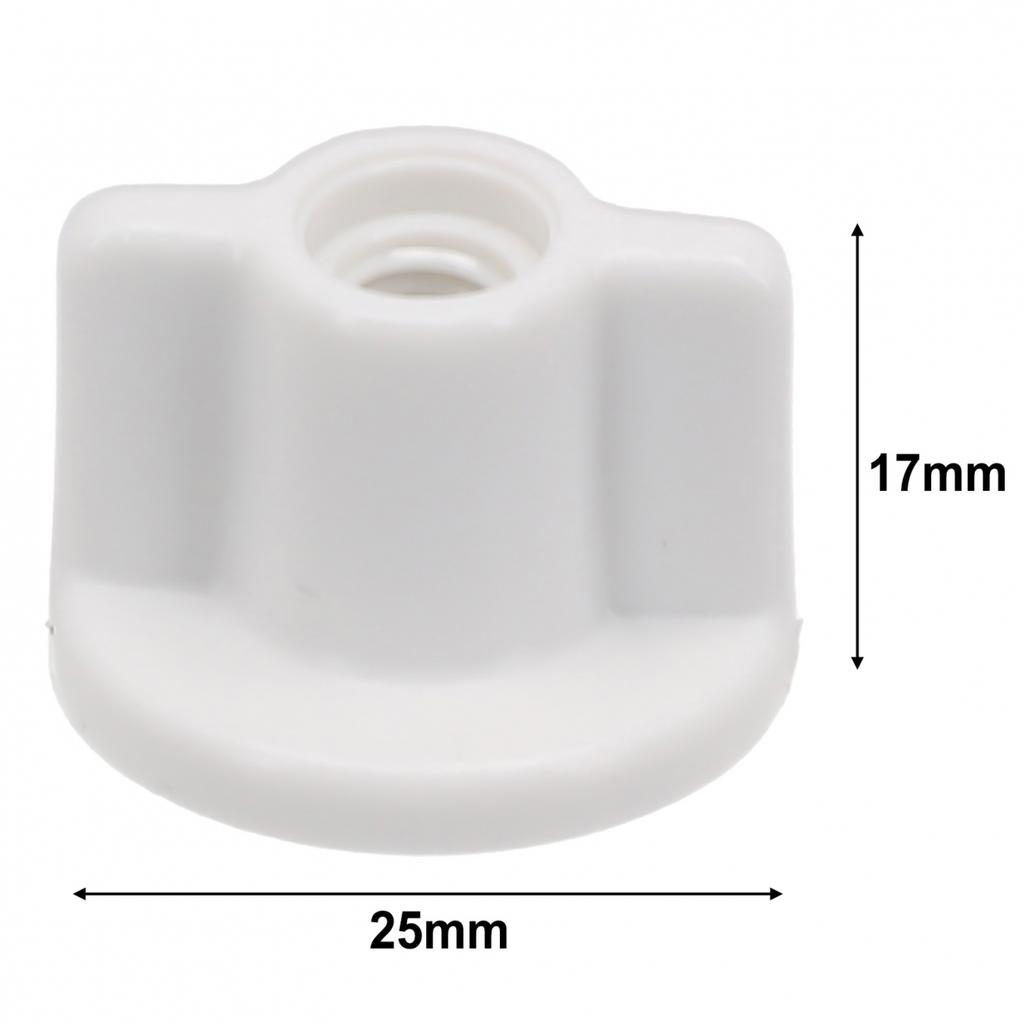 2.5cm Rear Nut 2PCS Back Nut Fixed Replacement Plastic