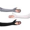 Summer Cycling Ice Silk Arm Sleeves 1PCS UV Protection Ice Silk Arm Sleeves Breathable UPF50+ Summer Sunscreen Gloves Sun