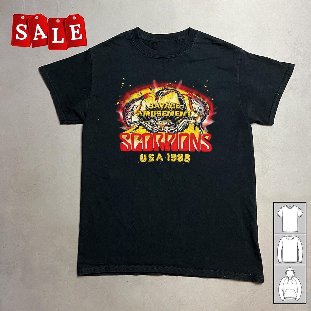 Nové 80. léta SCORPIONS Dárek Pro Fanoušky Unisex S-5XL Tričko CA648