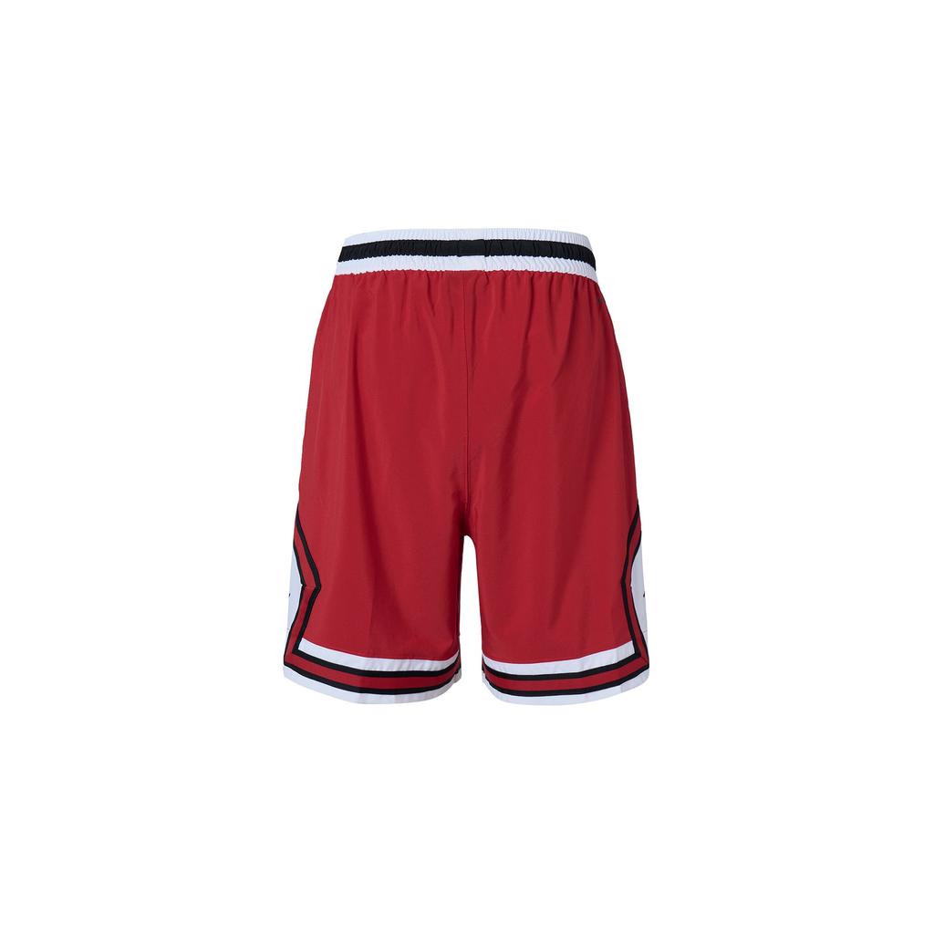 Jordan Dri-FIT Sport Logo Print Quick-Drying Woven Shorts Basketball Fitness Men Bottoms Red FB7581-687