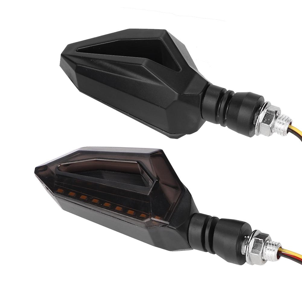 2Pcs Motorcycle Led Turn Signal Lights Turning Indicators Lamp Fit for Honda