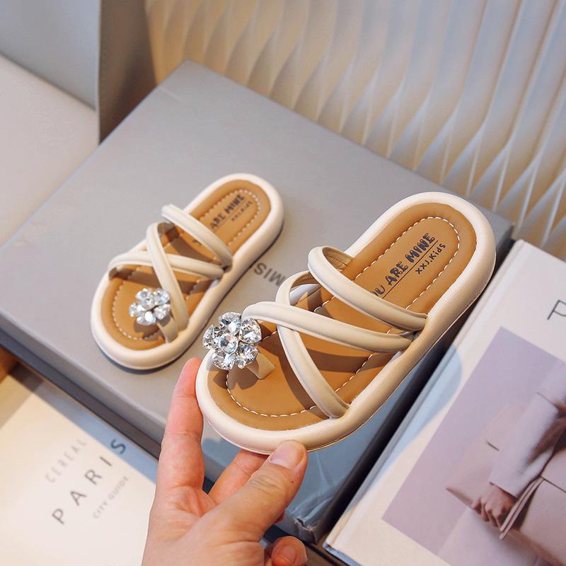Slippers for Kid Shoes Girl Toddler Girl Shoes Breathable Summer Beach Shoe Platform Shoe Casual Slipper Princess Shoes Zapato