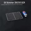 Stainless Steel Oil Filter Pan with Non-Magnetic Tray and Rectangular Draining Screen