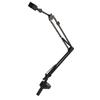 Heavy Duty Phone Tablet Metal Holder Adjustable Alloy Steel Phone Holder Cantilever Bracket with Clamp