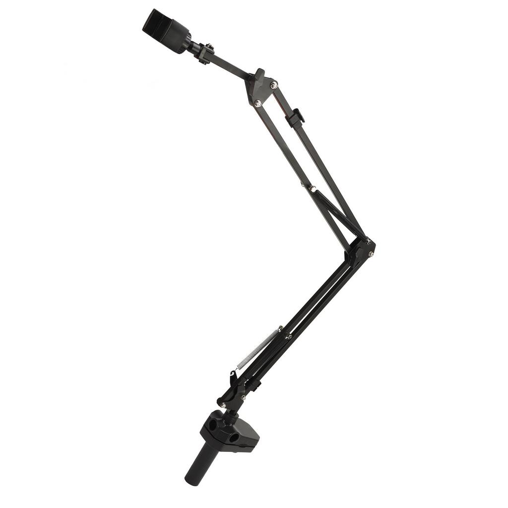 Heavy Duty Phone Tablet Metal Holder Adjustable Alloy Steel Phone Holder Cantilever Bracket with Clamp