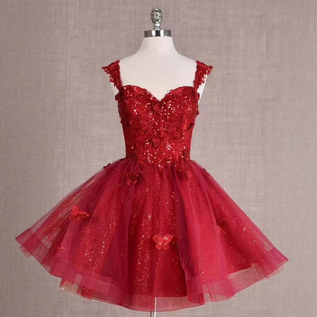 Suspender Formal Banquet Evening Dress New Row Flower Engagement Dinner Formal Banquet Evening Dress Dress Women