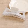 2025 Elegant Faux Acetate Bowknot Hair Clip: Large Shark Clip for Stylish Hair Buns
