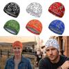 Paisley Print Hijab Caps Breathable Cycling Head Wrap Fashion Accessory Bandana Headscarf Unisex
