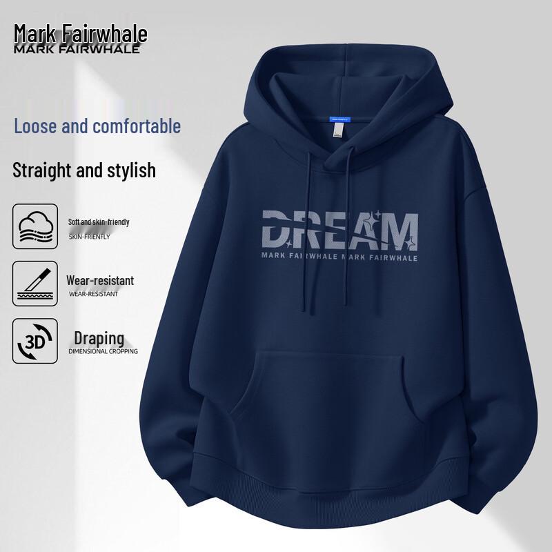 Mark Fairwhale Men s American Trendy Hooded Sweatshirt 2XL 3990₽