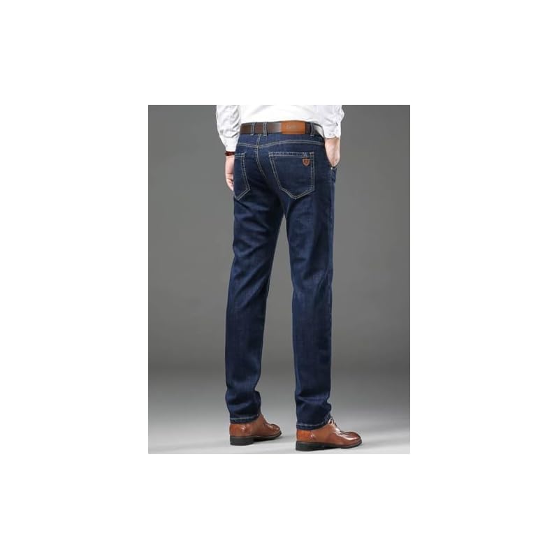 TAGDO Men Regular Fit Jeans (Jeans-5190-Navy-34) 34 тёмно-синий