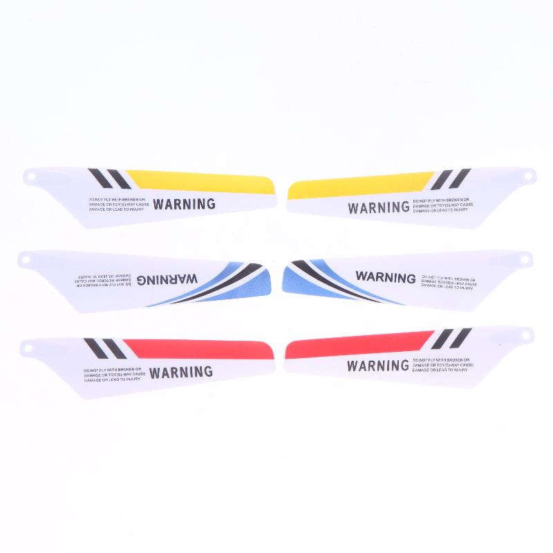4Pcs Spare Main Fan Blades For Helicopter Rotor Rc Syma S107 Diy Accessories Kid Gift